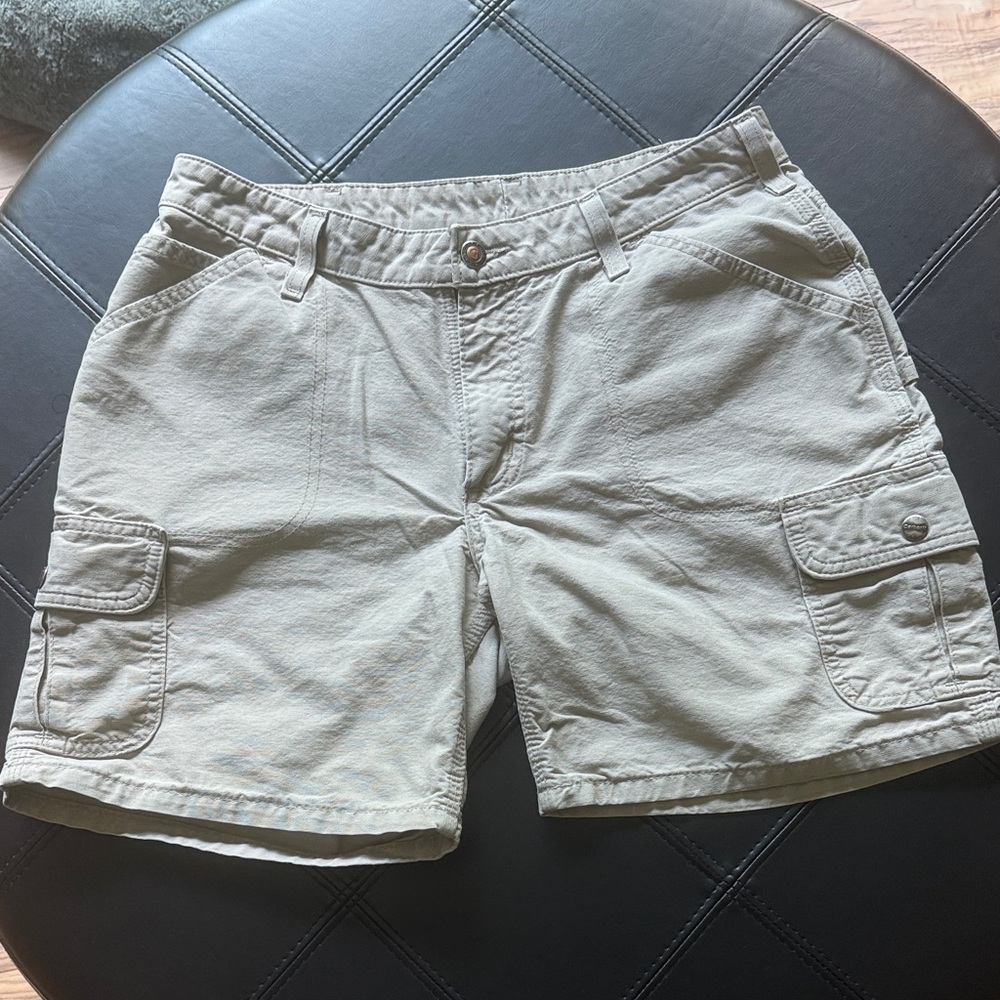 Carhartt Women's Cargo Shorts in Light Khaki